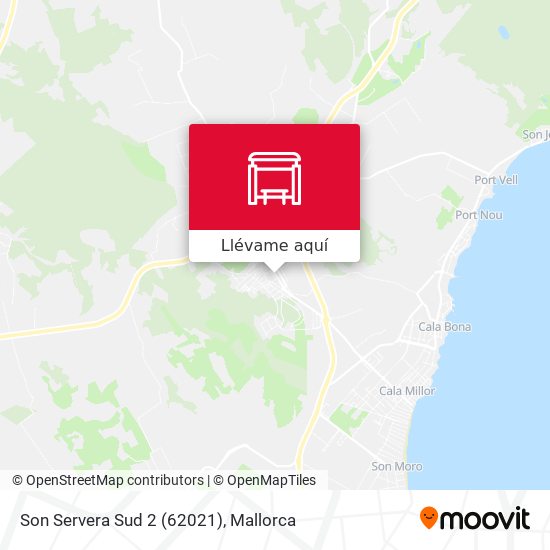 Mapa Son Servera Sud 2 (62021)
