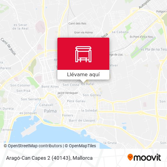 Mapa Aragó-Can Capes 2 (40143)