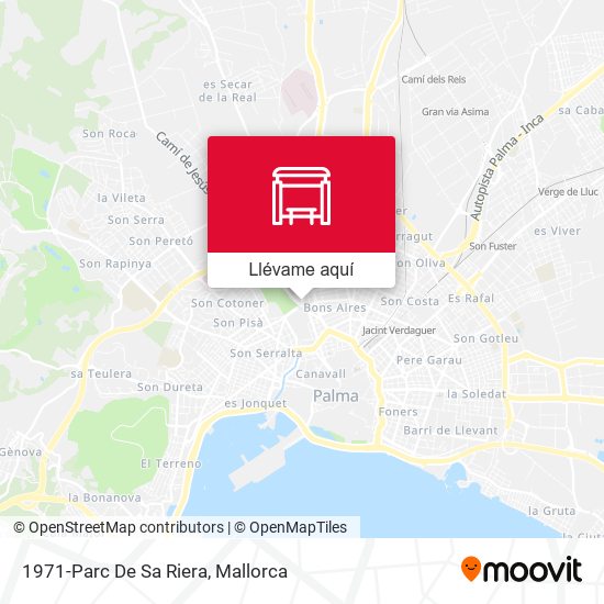Mapa 1971-Parc De Sa Riera