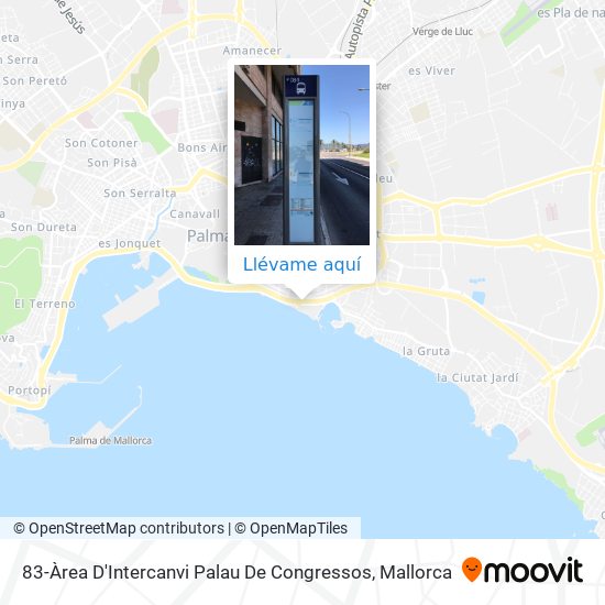 Mapa 83-Àrea D'Intercanvi Palau De Congressos