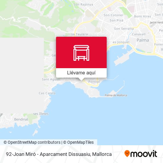 Mapa 92-Joan Miró - Aparcament Dissuasiu