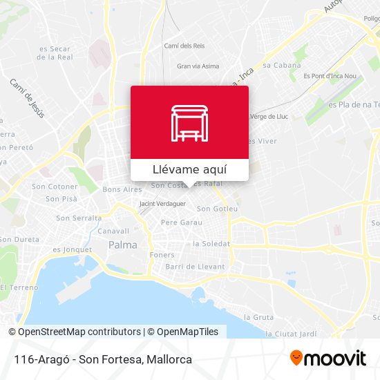 Mapa 116-Aragó - Son Fortesa