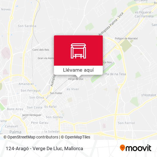 Mapa 124-Aragó - Verge De Lluc