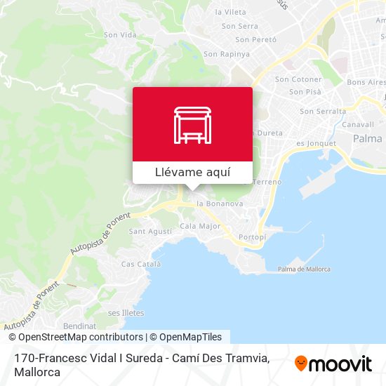 Mapa 170-Francesc Vidal I Sureda - Camí Des Tramvia