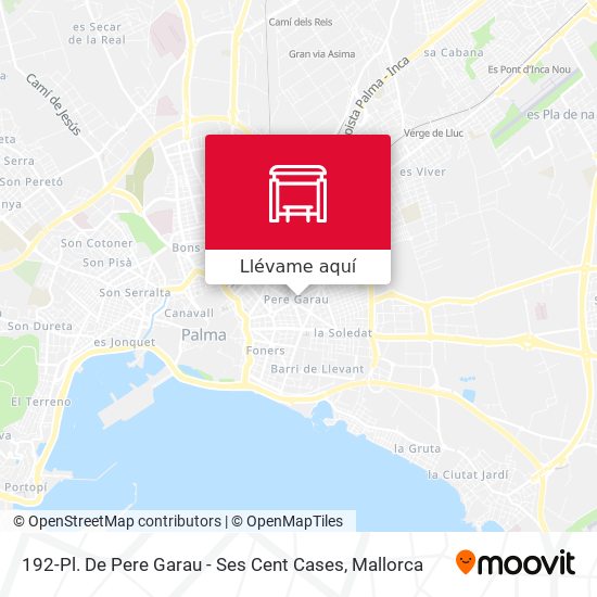 Mapa 192-Pl. De Pere Garau - Ses Cent Cases