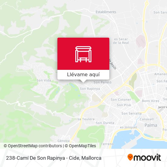 Mapa 238-Camí De Son Rapinya - Cide