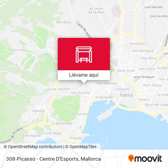 Mapa 308-Picasso - Centre D'Esports