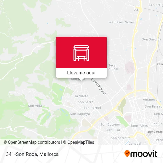 Mapa 341-Son Roca