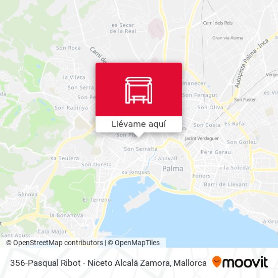 Mapa 356-Pasqual Ribot - Niceto Alcalá Zamora