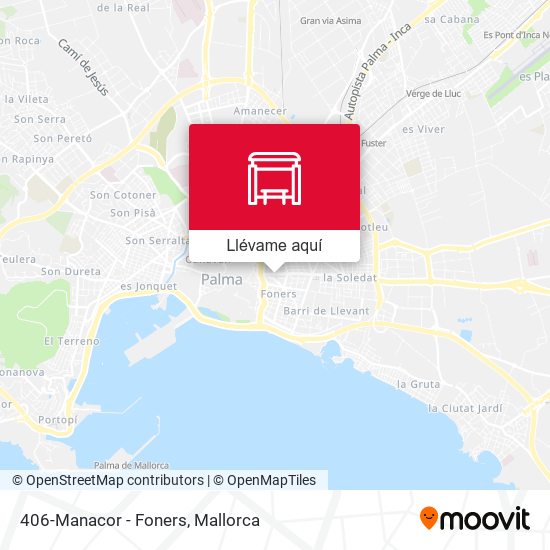 Mapa 406-Manacor - Foners