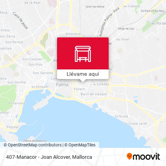 Mapa 407-Manacor - Joan Alcover