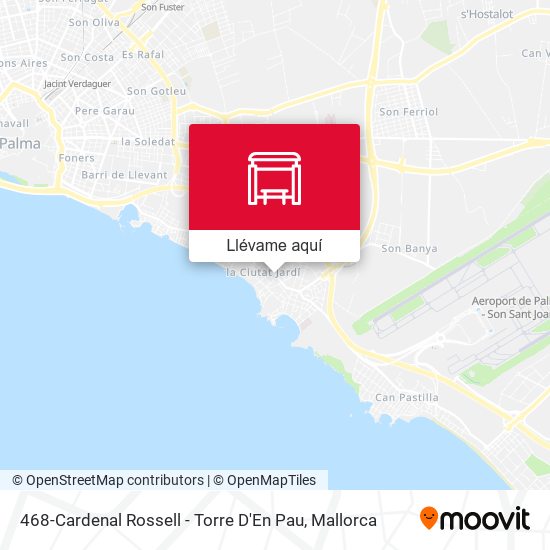 Mapa 468-Cardenal Rossell - Torre D'En Pau