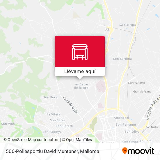 Mapa 506-Poliesportiu David Muntaner