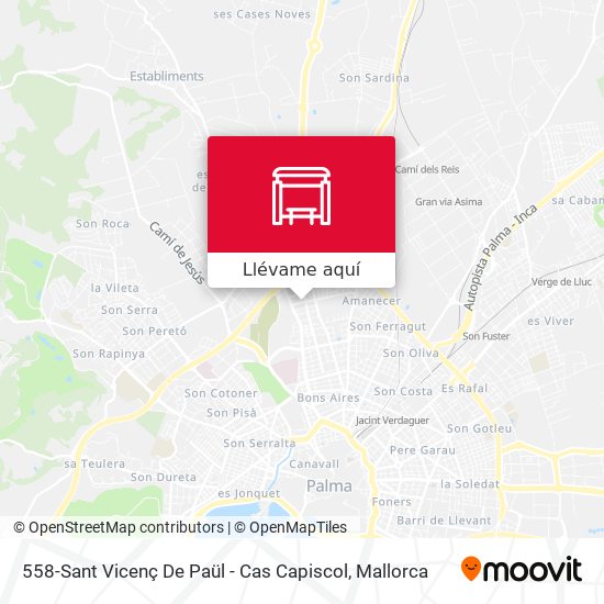 Mapa 558-Sant Vicenç De Paül - Cas Capiscol