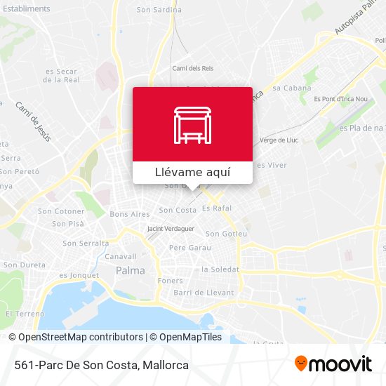 Mapa 561-Parc De Son Costa