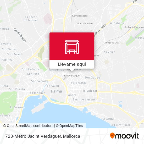 Mapa 723-Metro Jacint Verdaguer