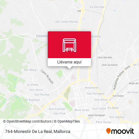Mapa 764-Monestir De La Real