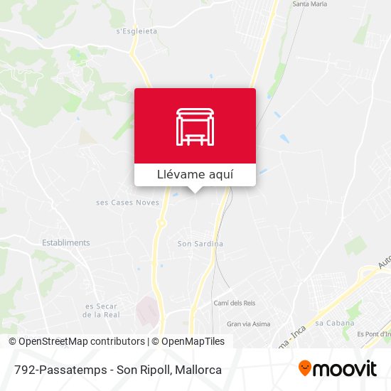 Mapa 792-Passatemps - Son Ripoll