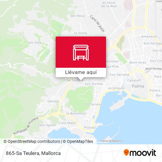 Mapa 865-Sa Teulera