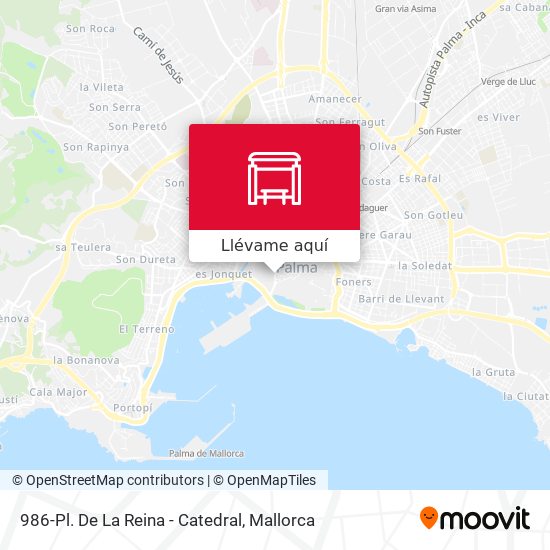 Mapa 986-Pl. De La Reina - Catedral