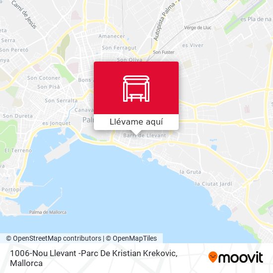 Mapa 1006-Nou Llevant -Parc De Kristian Krekovic