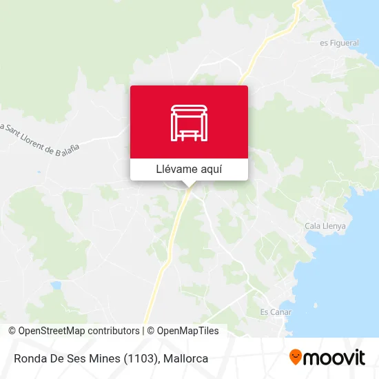 Mapa Ronda De Ses Mines (1103)