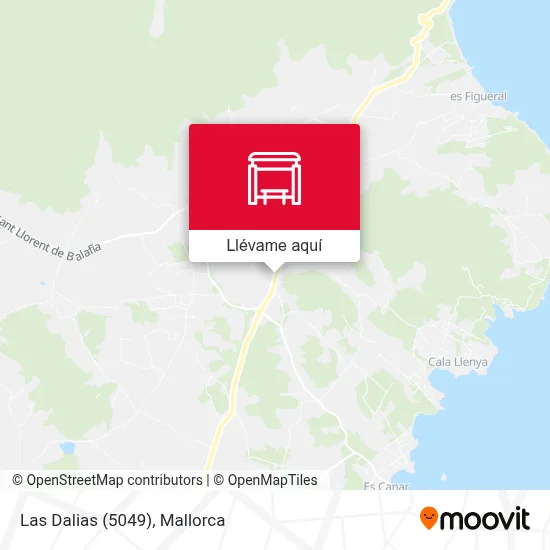 Mapa Las Dalias (5049)