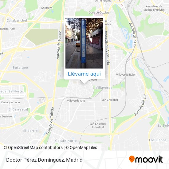 Mapa Doctor Pérez Domínguez