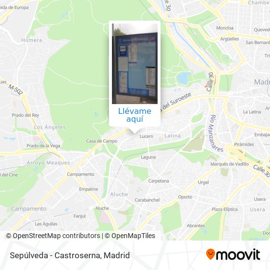 Mapa Sepúlveda - Castroserna