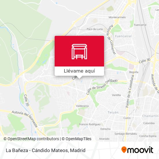 Mapa La Bañeza - Cándido Mateos