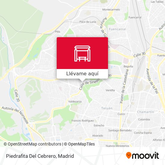 Mapa Piedrafita Del Cebrero