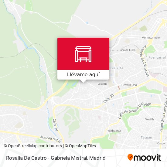 Mapa Rosalía De Castro - Gabriela Mistral