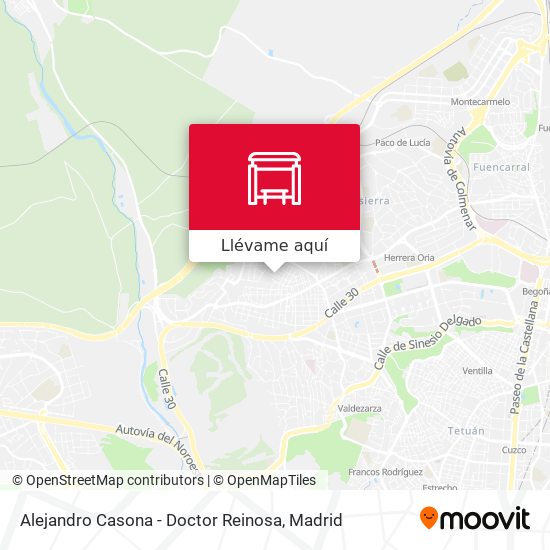 Mapa Alejandro Casona - Doctor Reinosa