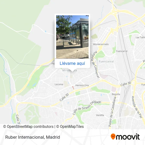 Mapa Ruber Internacional