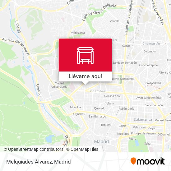 Mapa Melquíades Álvarez