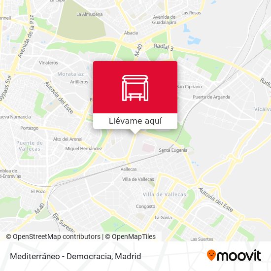Mapa Mediterráneo - Democracia