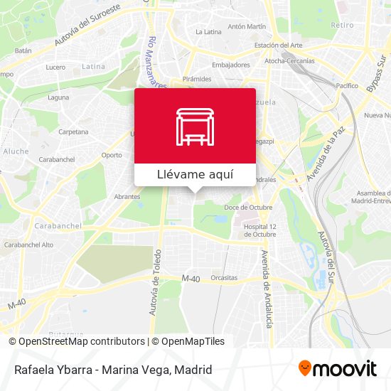 Mapa Rafaela Ybarra - Marina Vega
