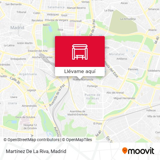 Mapa Martínez De La Riva