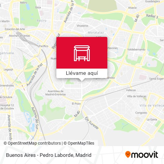 Mapa Buenos Aires - Pedro Laborde