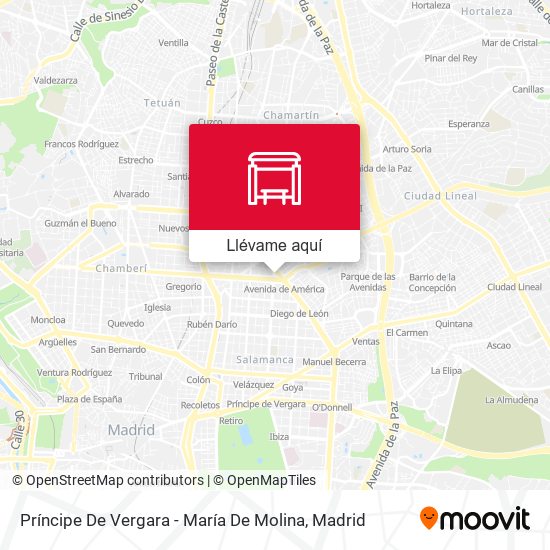 Mapa Príncipe De Vergara - María De Molina