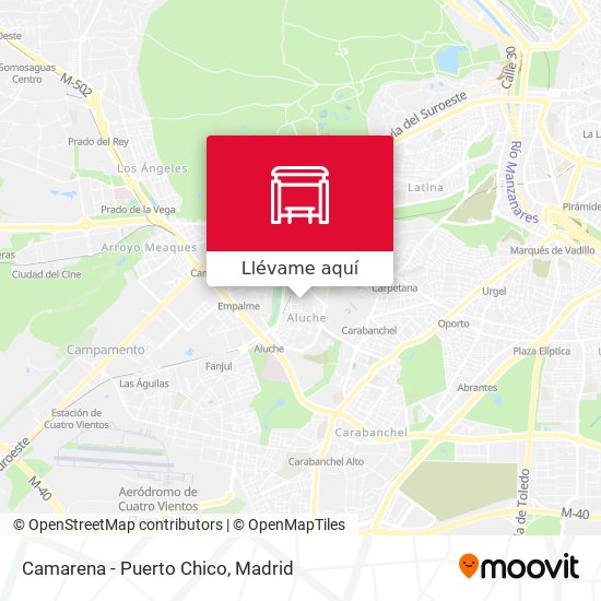 Mapa Camarena - Puerto Chico