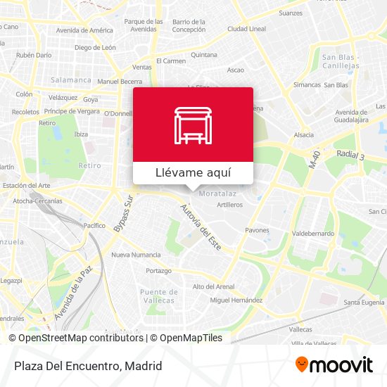 Mapa Plaza Del Encuentro