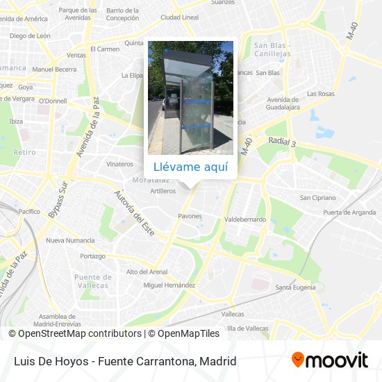 Mapa Luis De Hoyos - Fuente Carrantona