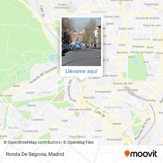 Mapa Ronda De Segovia