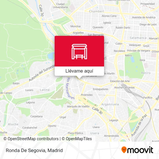 Mapa Ronda De Segovia