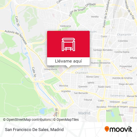 Mapa San Francisco De Sales
