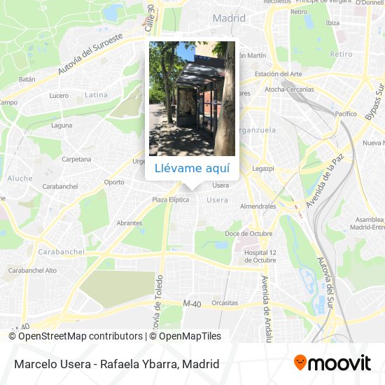 Mapa Marcelo Usera - Rafaela Ybarra