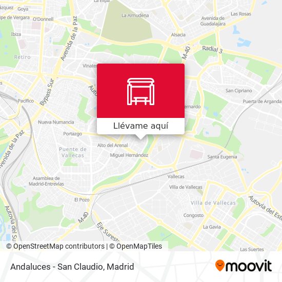 Mapa Andaluces - San Claudio