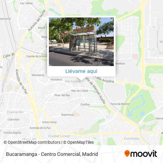 Mapa Bucaramanga - Centro Comercial