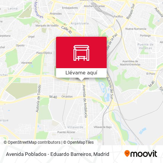 Mapa Avenida Poblados - Eduardo Barreiros